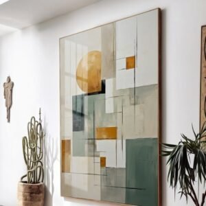 Quadro Composição Geométrica Solar