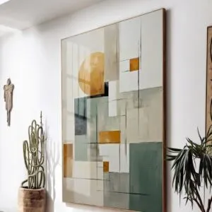 Quadro Composição Geométrica Solar